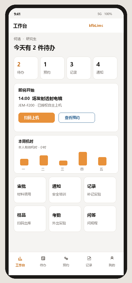 手机工作台